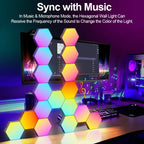RGB Smart Hexagonal Wall Lamp