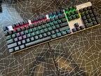 104 Keys RGB Metal Mechanical Gaming Keyboard