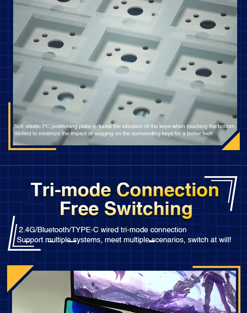 100% Layout RGB Mechanical Gaming Keyboard