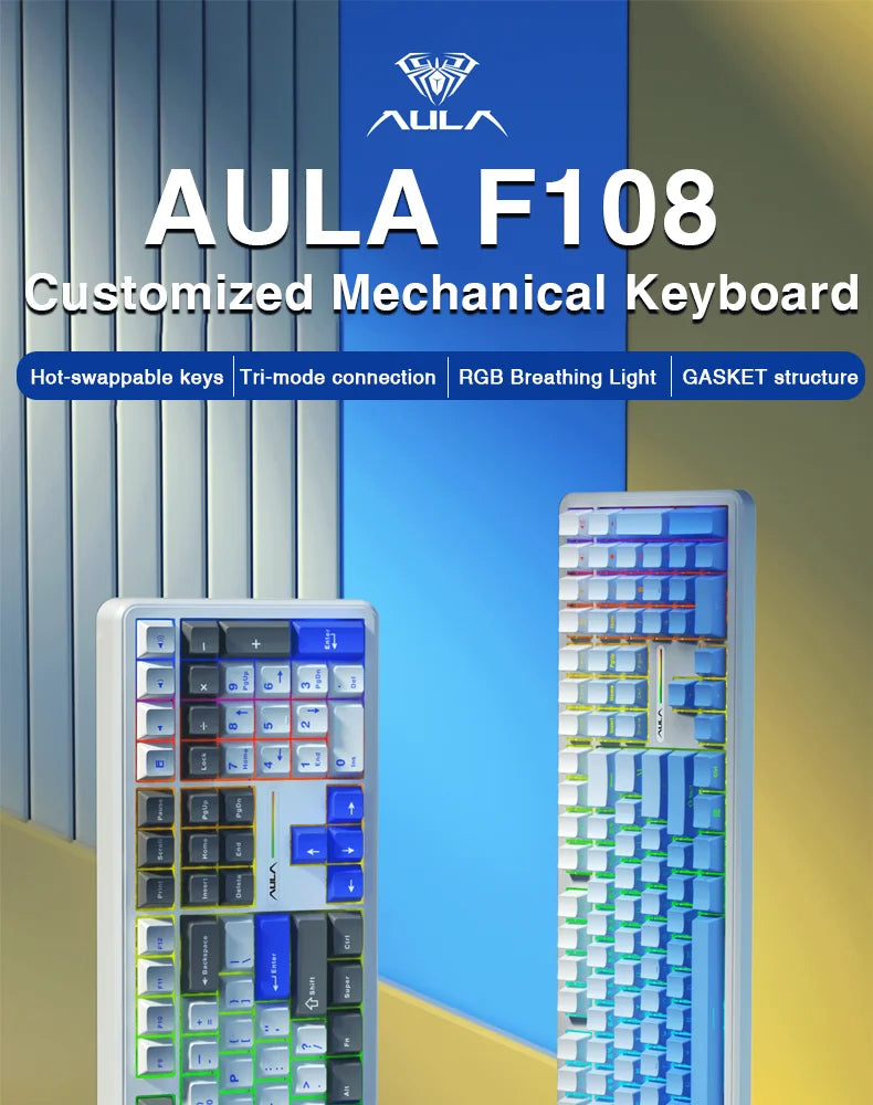 100% Layout RGB Mechanical Gaming Keyboard