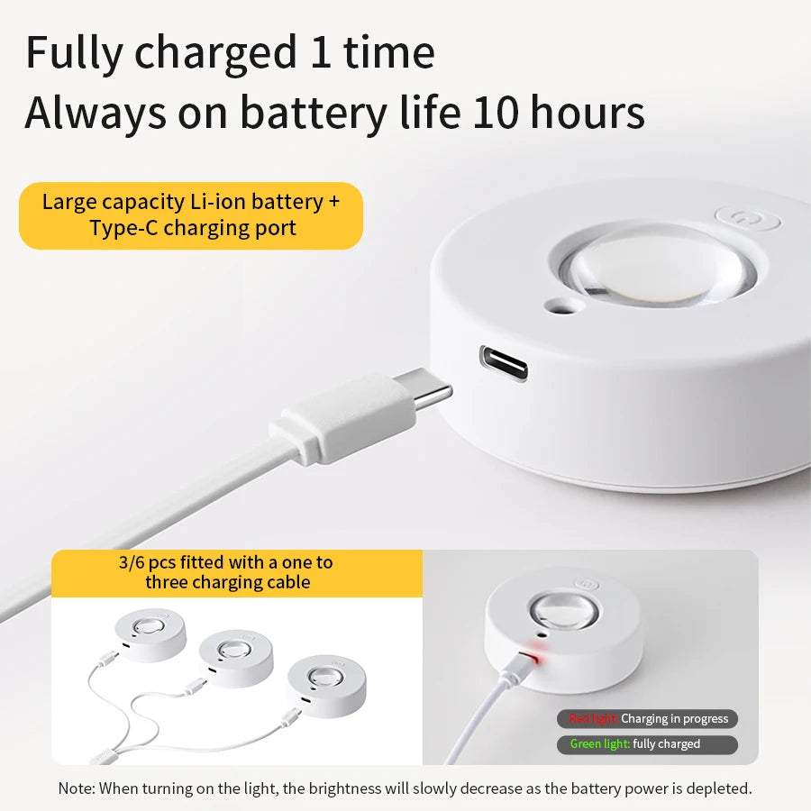 Rechargeable RGB LED Night Light