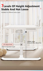 Foldable Adjustable Laptop Bed Desk