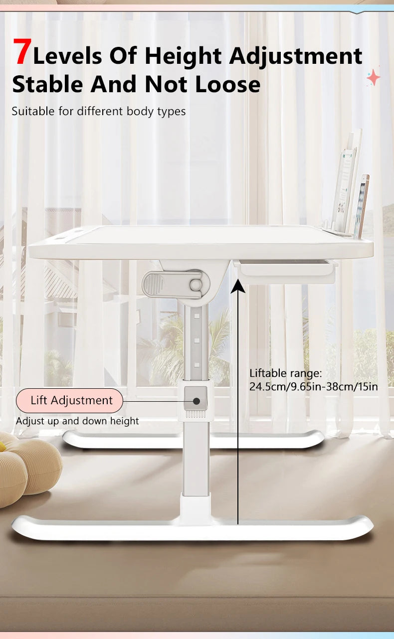 Foldable Adjustable Laptop Bed Desk