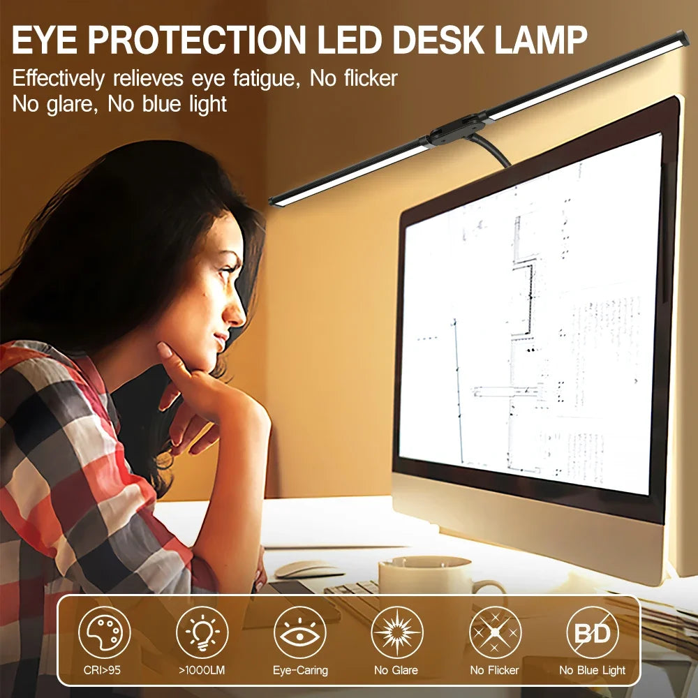 Double/Single Head LED Desk Lamp