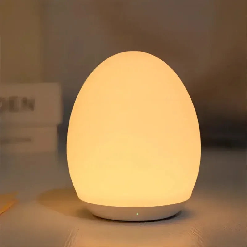 Portable RGB Egg-Shaped Night Lamp