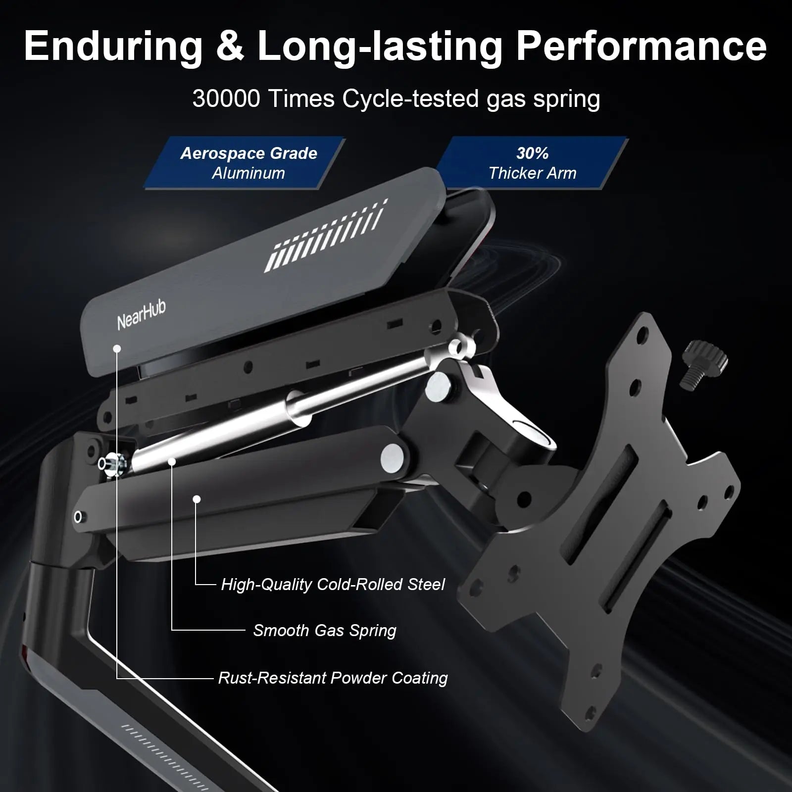 Nearhub MS-001 Single Monitor Arm Mount