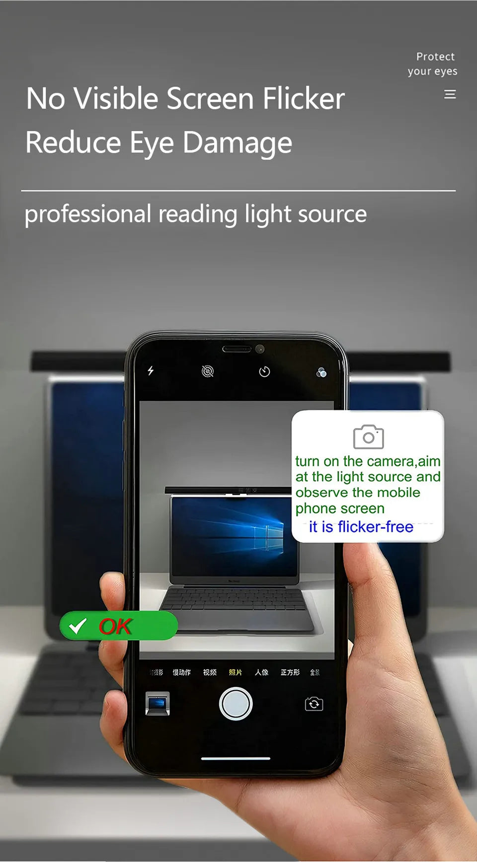 Led Monitor Light Bar Computer Lamps