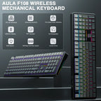 100% Layout RGB Mechanical Gaming Keyboard