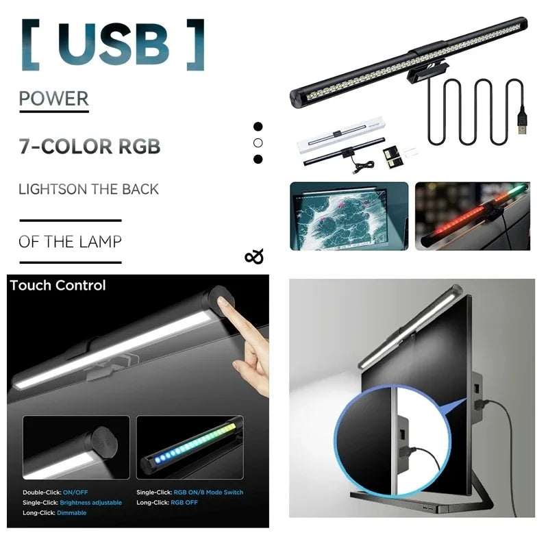 Led Monitor Light Bar Computer Lamps