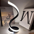 Modern USB Spiral LED Table Lamp